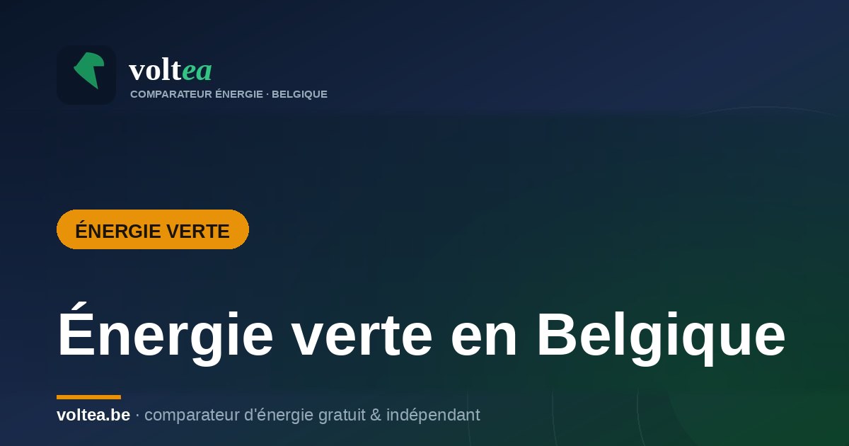 Énergie verte en Belgique : comment reconnaître une vraie offre verte
