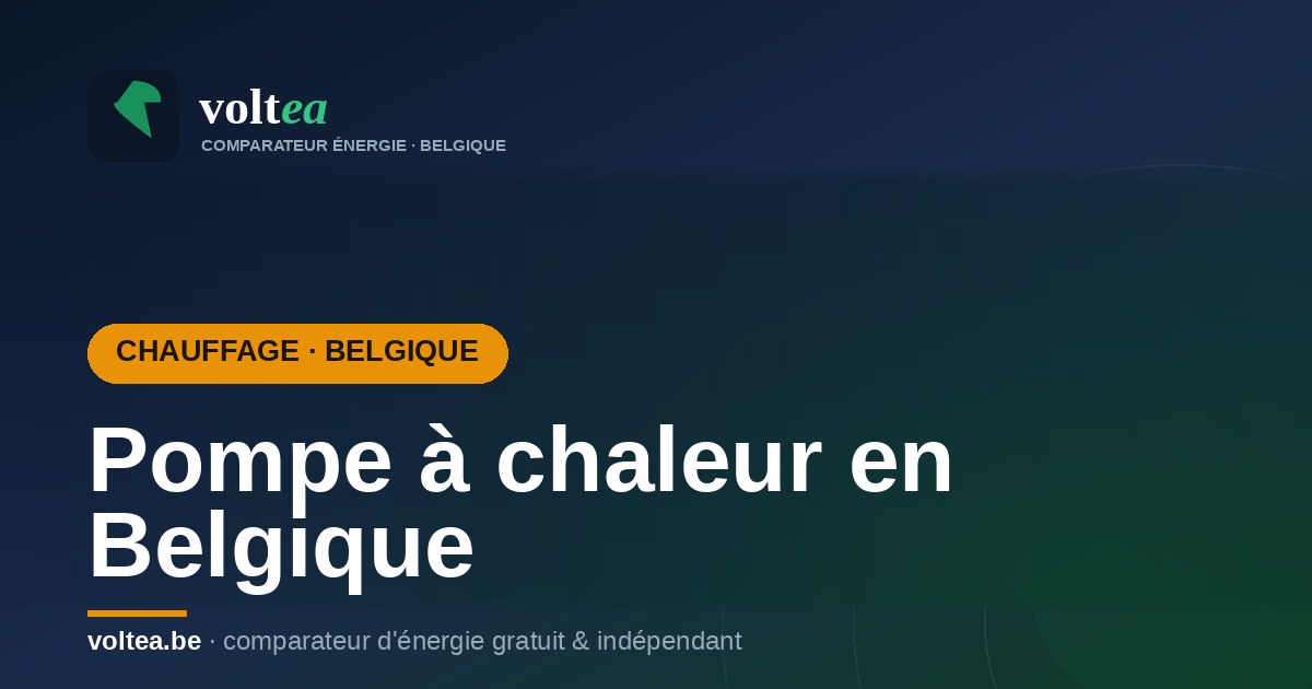 Pompe à chaleur en Belgique : coût, primes et rentabilité 2026