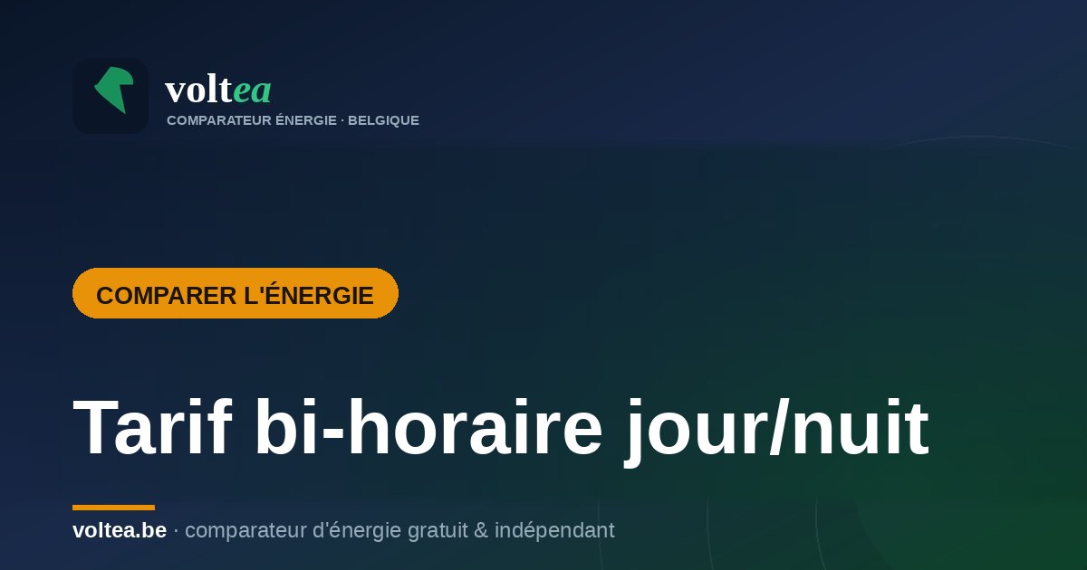 Tarif bi-horaire jour/nuit en Belgique : est-ce vraiment rentable ?